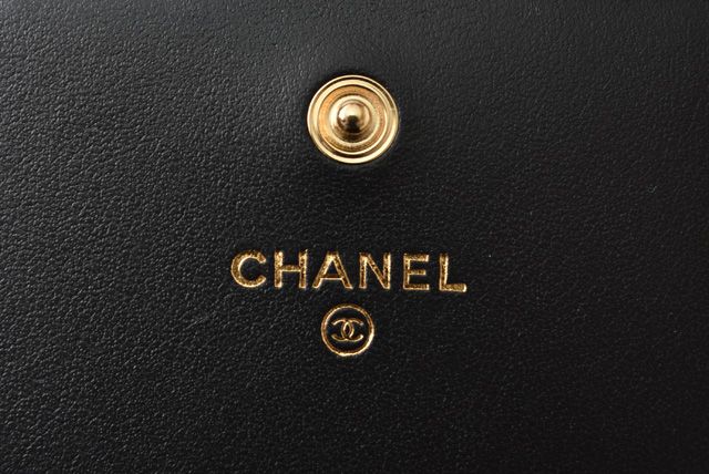 Chanel Belt Bag Coin Case Chain Pouch Chanel Boy Chanel Black Gold Hardware