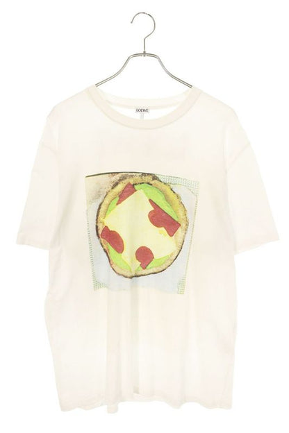Loewe H526y22j31 Pizza Print T-shirt Men's L
