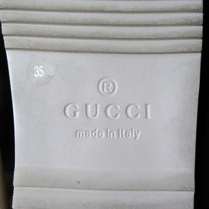 Gucci GG Rhinestone Sports Sandals Size 35 Approx 22cm (8.66in) Beige Ladies