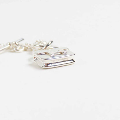 Hermes Constance Amulet Necklace Pendant Ag925 Silver With Box And Storage Bag