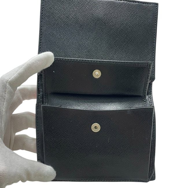 Prada Bifold Wallet Pink Tessuto M505 Compact Nylon