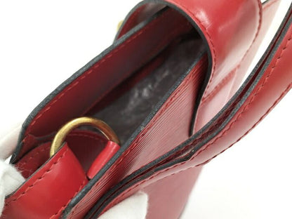 Louis Vuitton Cluny Shoulder Bag Epi Leather Red M52257