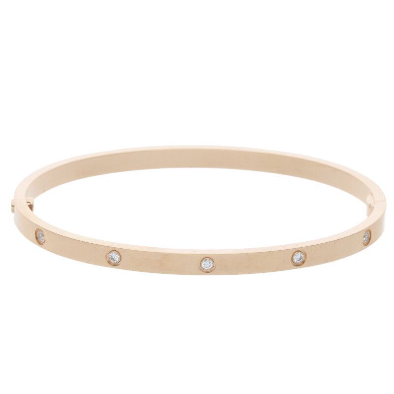 Cartier LOVE Bracelet SM Love Bracelet 18K Pink Gold10p Diamond Love Bracelet