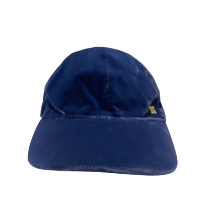 Chanel ③ Velour Cap Ladies Navy S