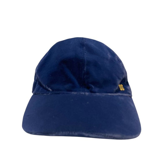 Chanel ③ Velour Cap Ladies Navy S