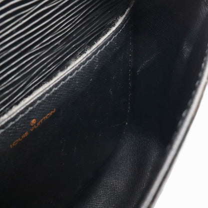 Louis Vuitton Epi Mini Saint-cloud Shoulder Bag Pochette Crossbody Leather Noir