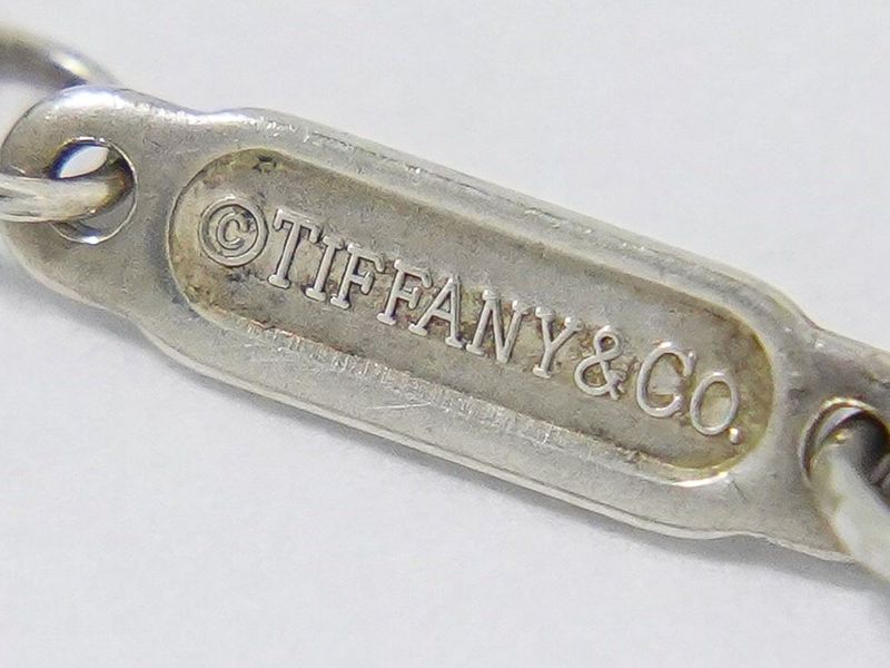 Authentic Tiffany & Co Tiffany & Co Geometric Heart 925 Necklace Pendant Silver