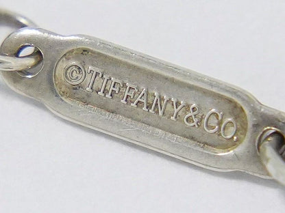 Authentic Tiffany & Co Tiffany & Co Geometric Heart 925 Necklace Pendant Silver