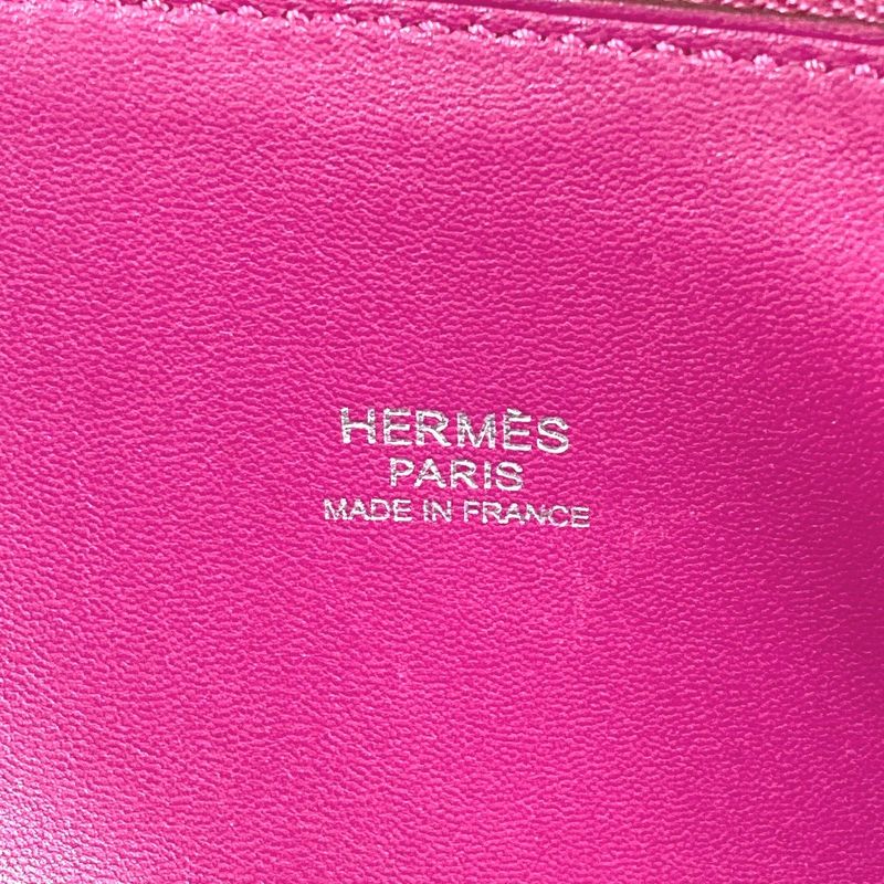 Hermes Handbag Bollide 31 Bollide 31 Taurillon Clemence Tosca Purple