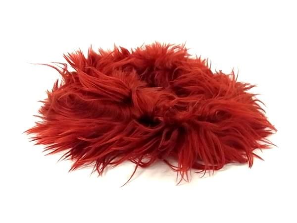 Fendi Strap You Fur And Leather Shoulder Strap For Bag Shoulder Strap In Red