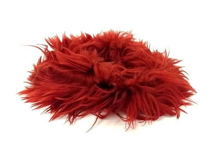 Fendi Strap You Fur And Leather Shoulder Strap For Bag Shoulder Strap In Red