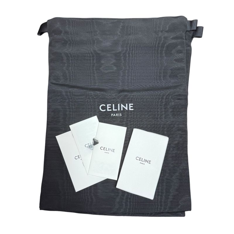 Unused Celine Animal Print Halaco Low Heel Sandals 36.5 Equivalent To 23.5cm