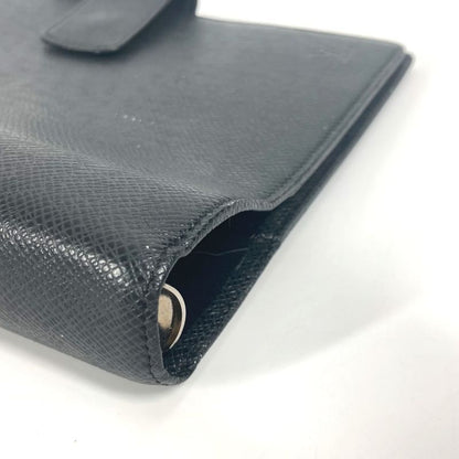 Louis Vuitton Notebook Cover Agenda GM R20232 Taiga Leather Ardoise Black