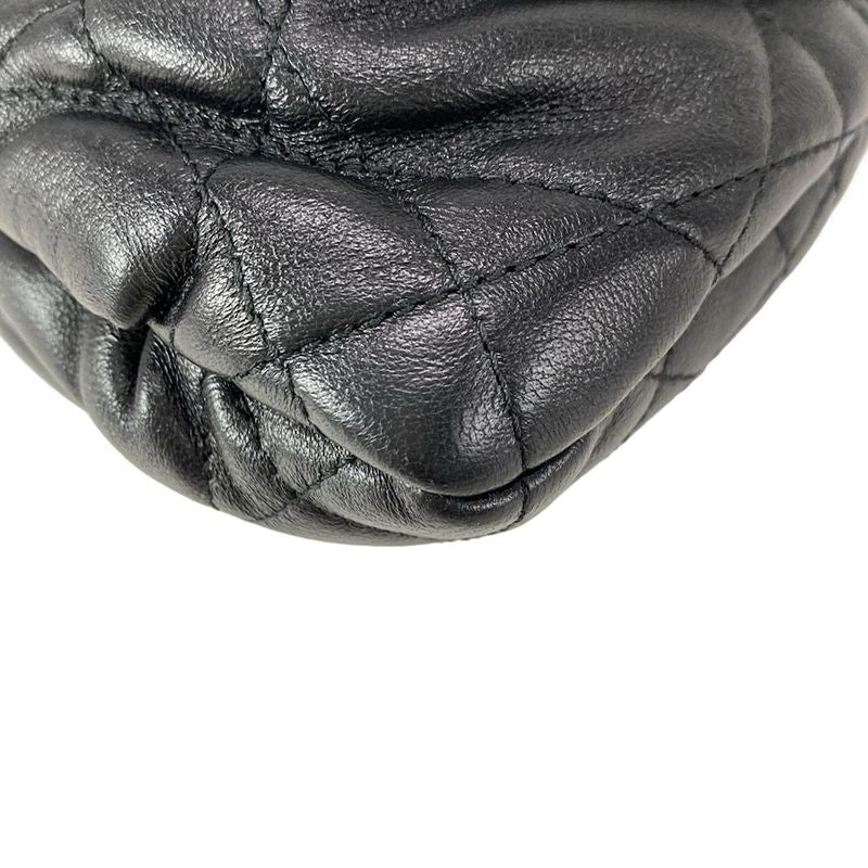 Dior/christian Dior Shoulder Bag Dior Ami Black Macrocanage Lambskin