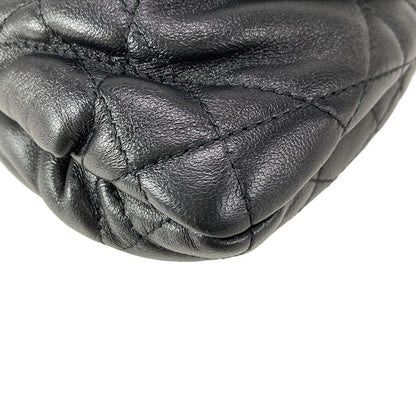 Dior/christian Dior Shoulder Bag Dior Ami Black Macrocanage Lambskin