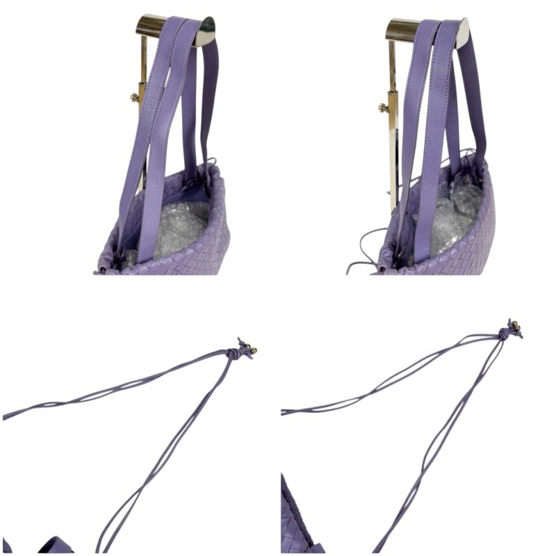Bottega Veneta Intrecciato Mini The Valve Drawstring Ring Bag Drawstring Shape