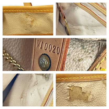 Louis Vuitton M42238 Monogram PVC Petit Bucket PM Brown 386879 Shoulder