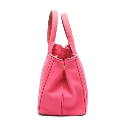 Prada 1 Bg439 Canapa Handbag Mini Tote Bag Pink