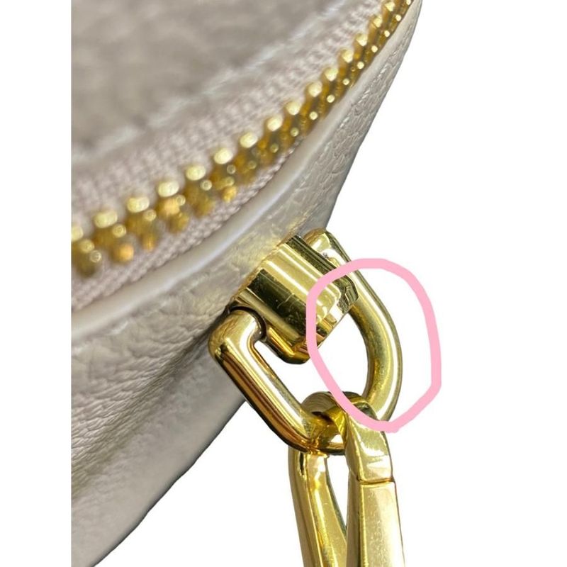 Louis Vuitton Handbag Shoulder Bag Vanity PM M45608 Monogram Empreinte Beige