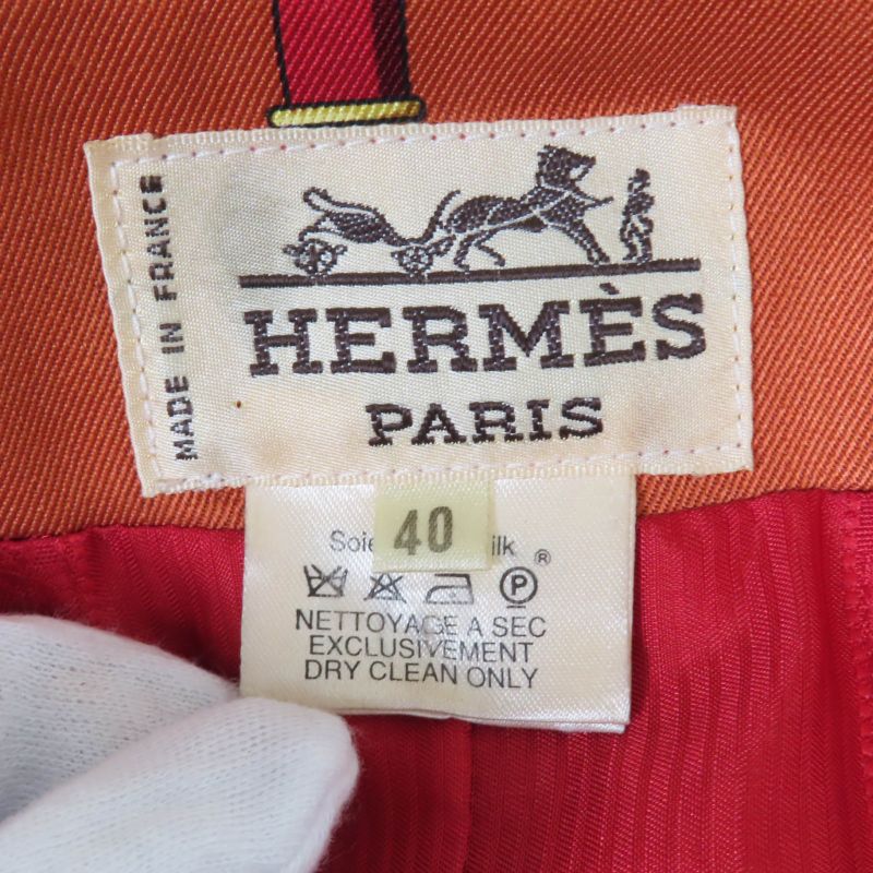 Hermes Vintage LE Carnaval DE Venise Carnival Of Venice 100% Silk Tailored