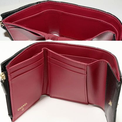 Chanel Trifold Wallet With Coin Purse Chanel 19 Small Flap Wallet In Lambskin