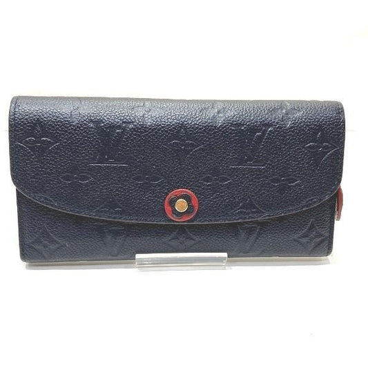 Louis Vuitton Monogram Empreinte Portefeuille Emily Wallet Black Marie Nuit