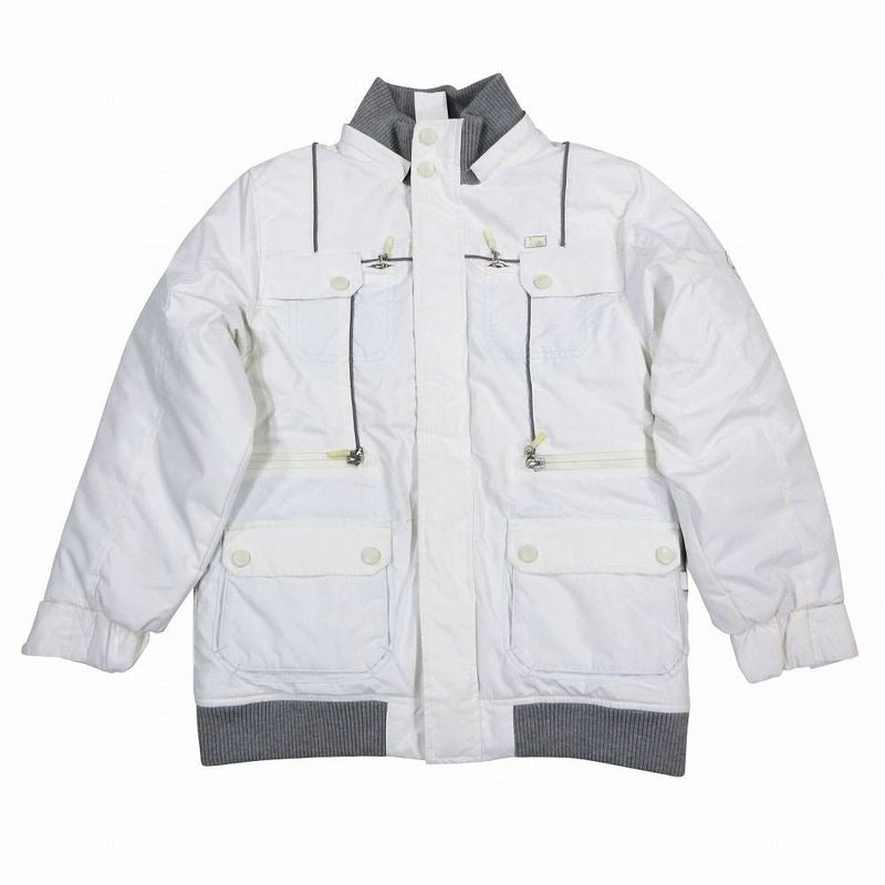 Christian Dior Filling Military Jacket Outerwear White Size 10 A 140 cm