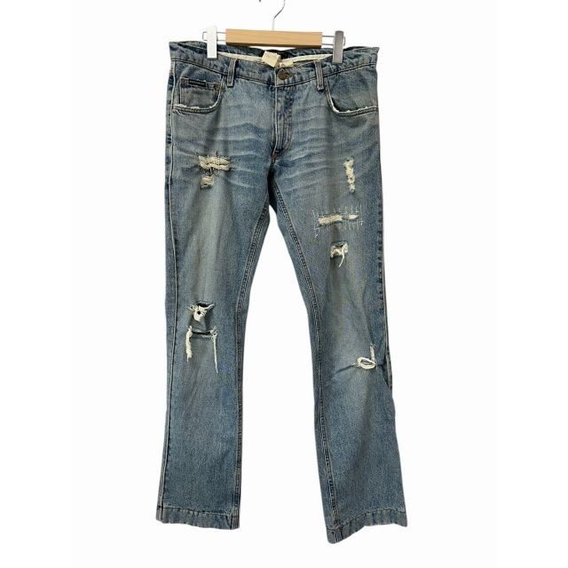 Dolce & Gabbana Destroy Denim Pants Jeans 48 Indigo