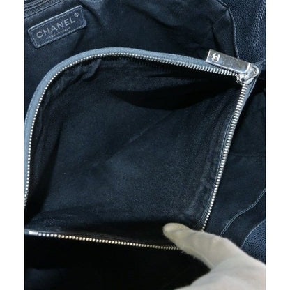 Chanel Tote Caviar Black — view 4