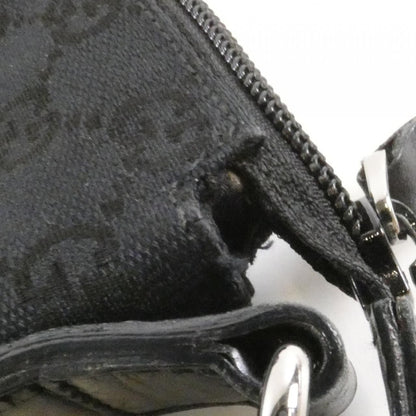 Gucci Shoulder Bag Leather Canvas — view 4