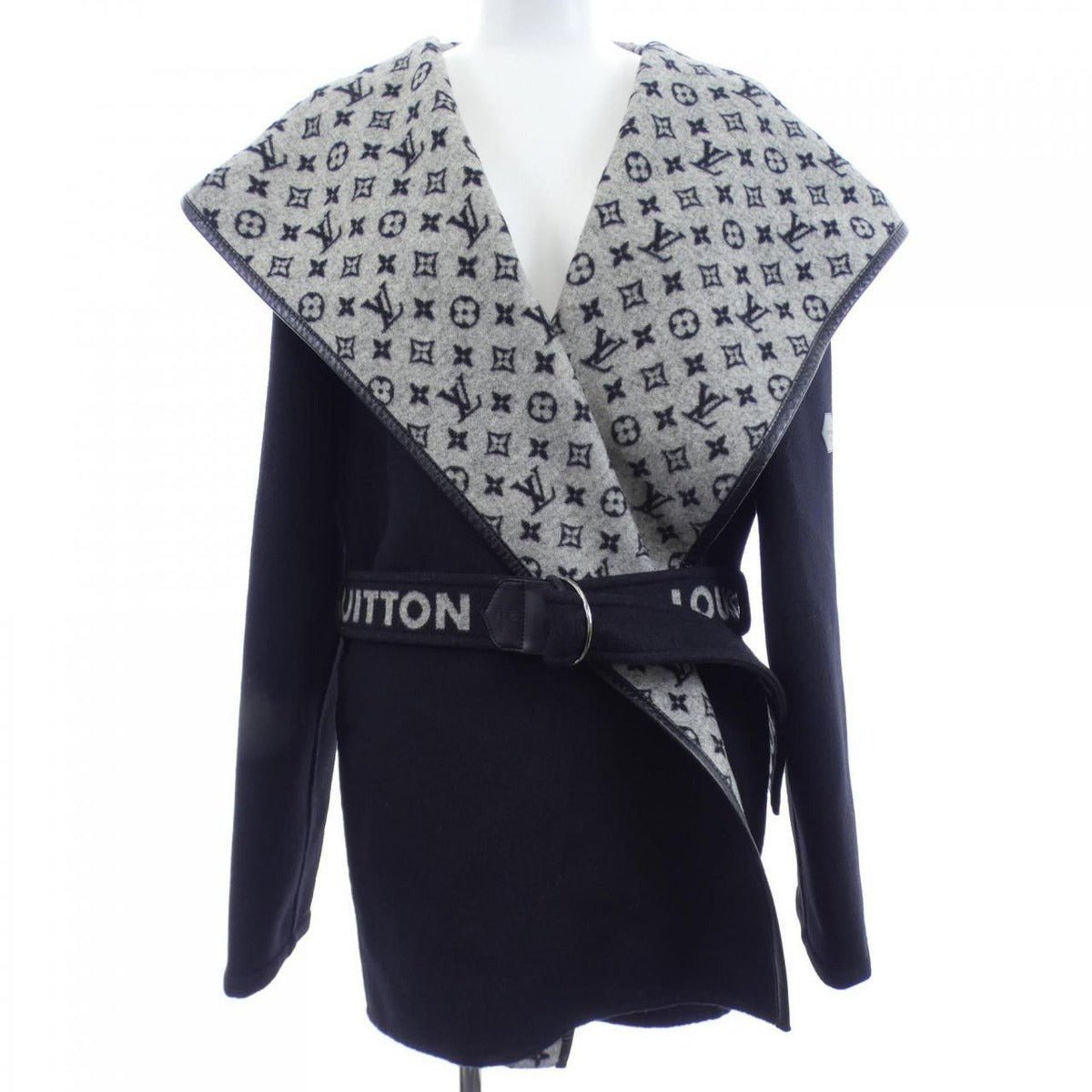 Louis Vuitton Belted Short Wrap Coat