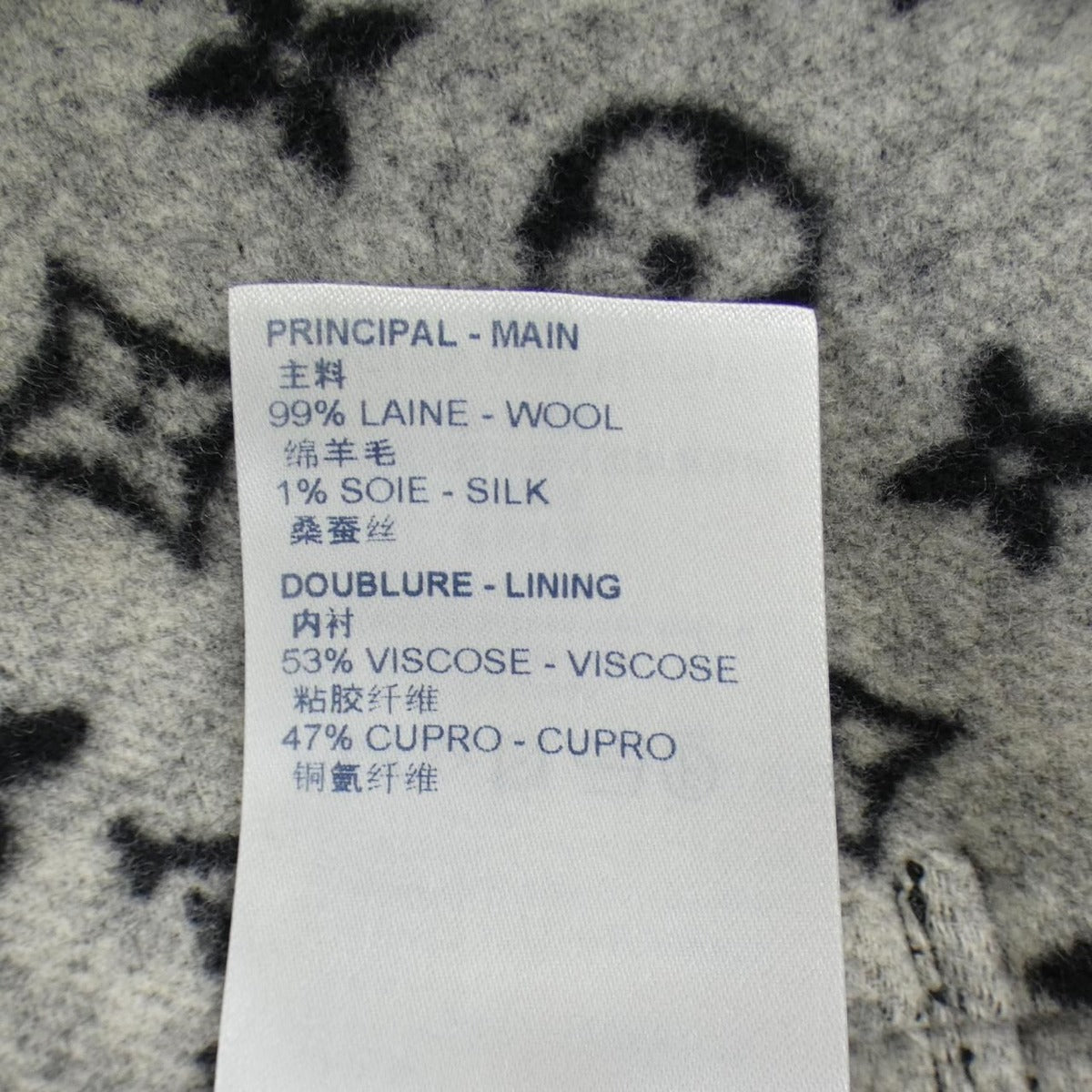 Louis Vuitton Belted Short Wrap Coat — view 3