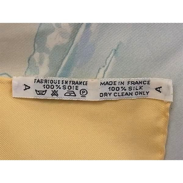 Hermes Scarf Carre 90 Gronland Greenland Eskimo Dog Sled Beige Multicolor — view 7