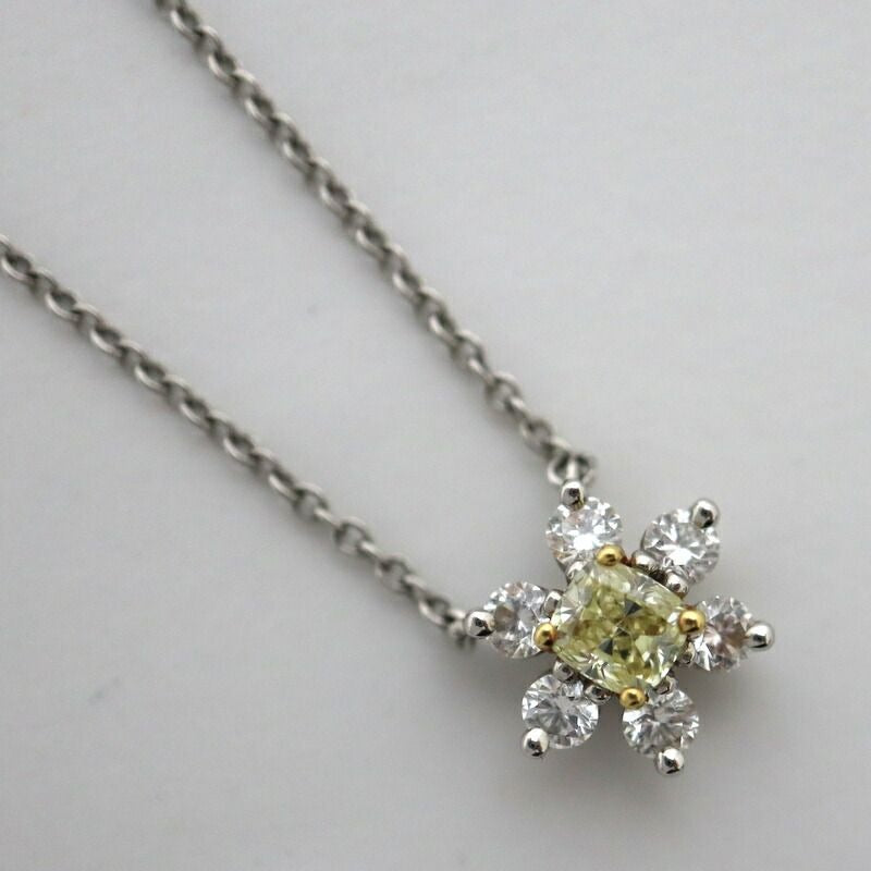Tiffany & Co. Buttercup Necklace Yellow Diamond