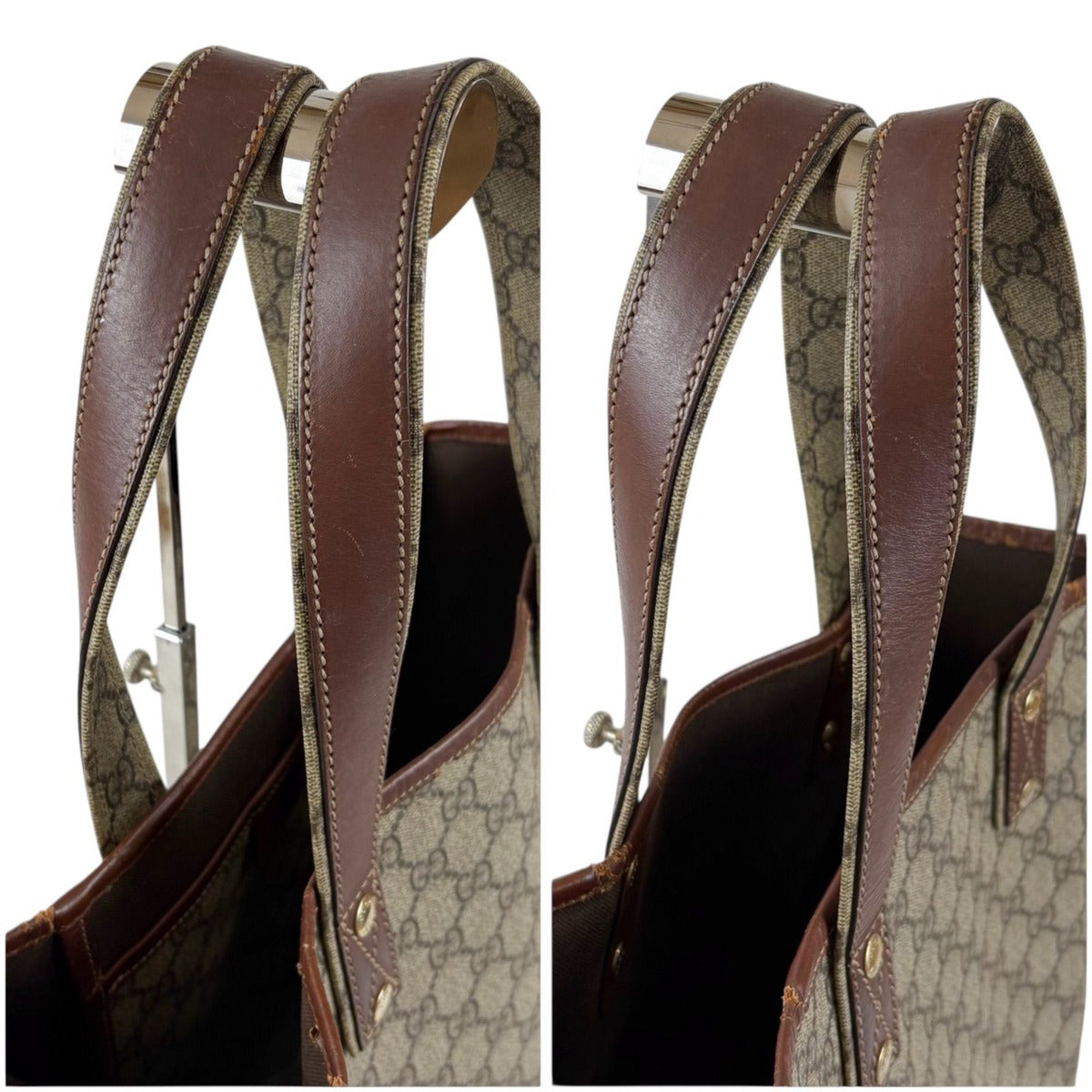 Gucci Tote Bag Sherry Leather — view 8