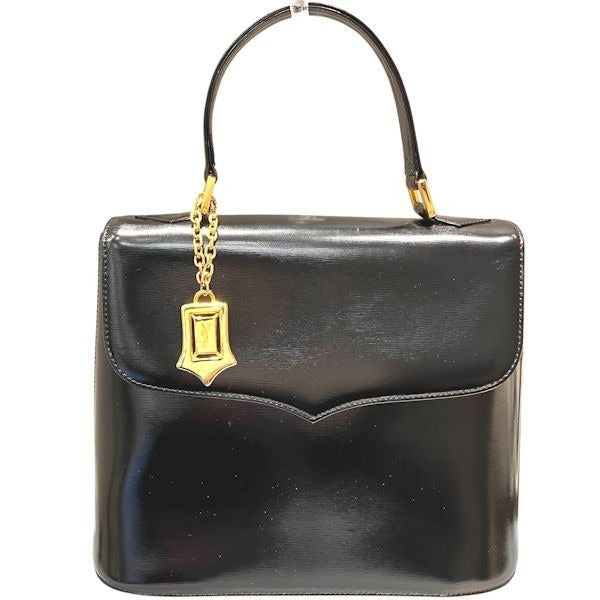 Saint Laurent Yves Vintage Black Leather Bag Handbag