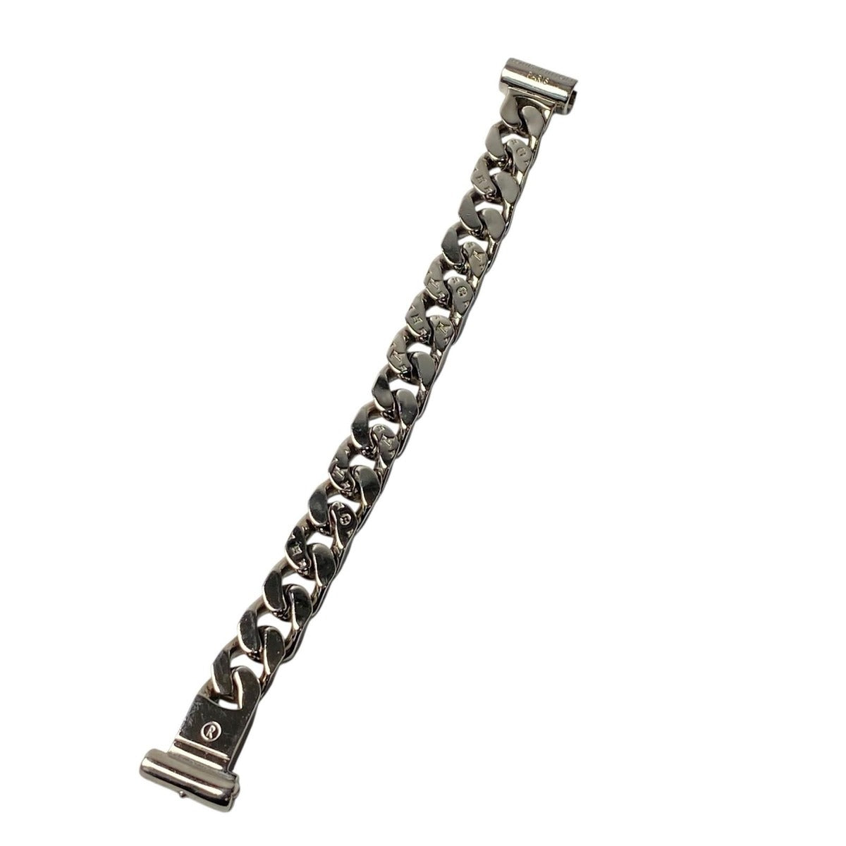 Louis Vuitton Bracelet Metal LV Chain Links M Silver — view 7