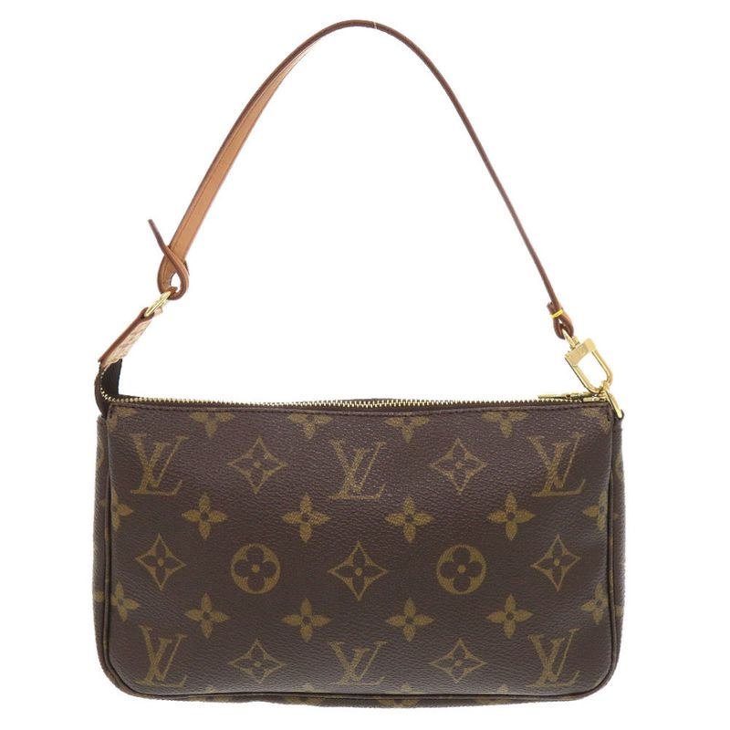 Louis Vuitton Pochette Accessoire Monogram M51980 Brown Pouch LV 1169 Louis