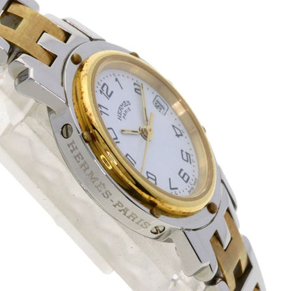 Hermes Cl4220 Clipper Watch SS Ssxgp Ladies