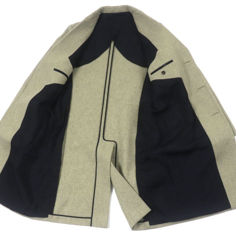  Bottega Veneta 20AW 647389 100% Wool Single Chester Coat