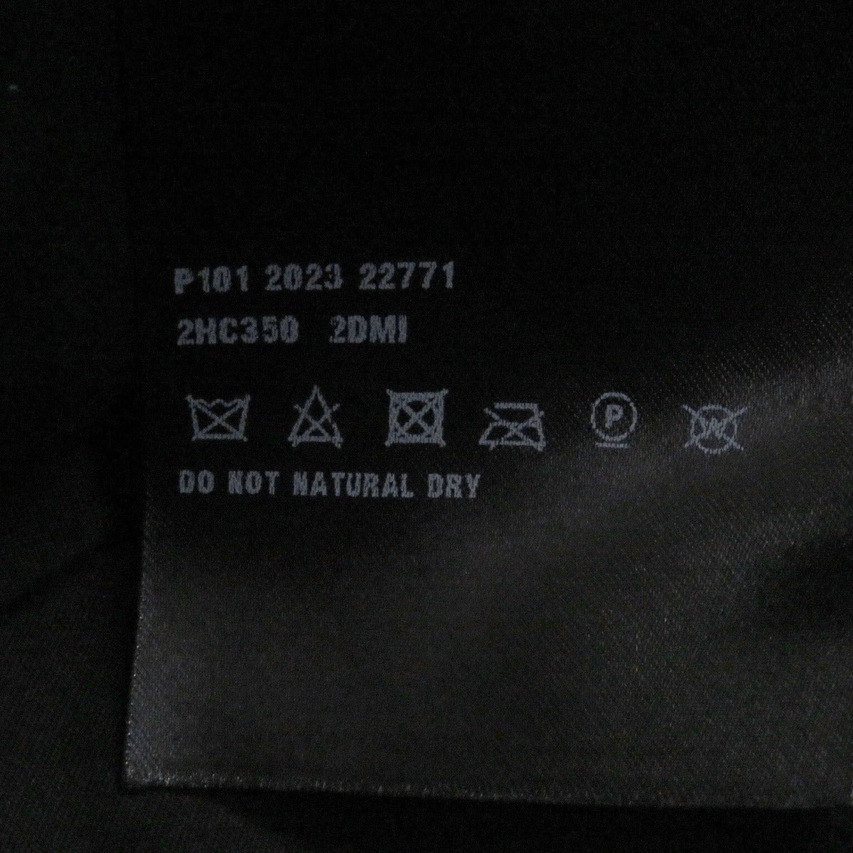 Prada 2 Hc350 re-nylon Triangle Logo Plate Bucket Hat Black — view 7