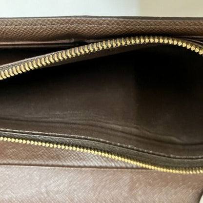 Louis Vuitton Damier Portefeuille Sarah N63209 Long Wallet Unisex