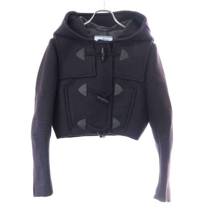 Prada 23 AW Cropped Duffle Jacket Short P515 oe 10 kw Navy 40