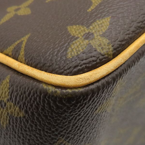 Louis Vuitton Handbag Batignolles Monogram Canvas Monogram Gold Hardware Brown