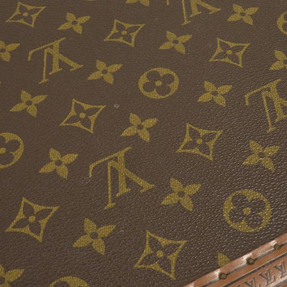 Louis Vuitton Trunk Bisten 55 Monogram Canvas Monogram Gold Hardware Brown