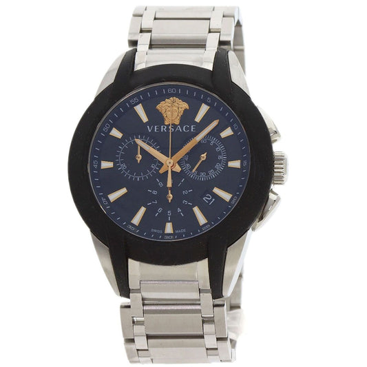 Versace Medusa Chronograph Watch SS