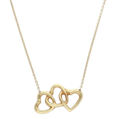 Tiffany & Co 18k Yellow Gold Triple Open Necklace