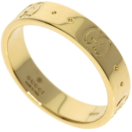 Gucci Icon #9 Ring - 18K Yellow Gold Ladies