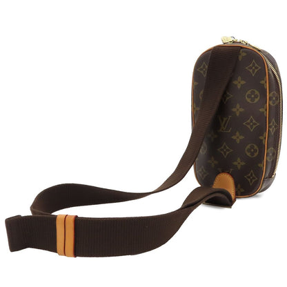 Louis Vuitton Pochette Gange Brown Gold Monogram Canvas Belt Bag — view 2