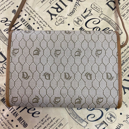 Dior Shoulder Bag Pochette Trotter White Travel — view 5